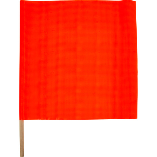 Traffic Safety Flag, Mesh, With Handle Fastek