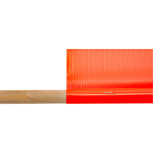 Traffic Safety Flag, Mesh, With Handle Fastek