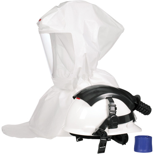 Versaflo S-Series Painter's Hood Assembly S-767 with Inner Shroud & Hardhat, Standard, Hard Top, Single Shroud Fastek