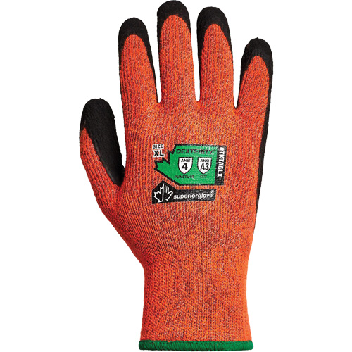 Dexterity&reg; TKTAGLX Cold-Rated Cut-Resistant Gloves, Size Medium, 13 Gauge, Latex Coated, TenActiv Shell, ASTM ANSI Level A3 Fastek