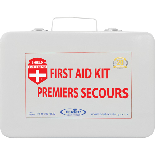 Shield First Aid Kit, British Columbia/Meets CSA Z1220-17 Type 2 Low-Risk Environment, Medium (26-50 Workers) Fastek