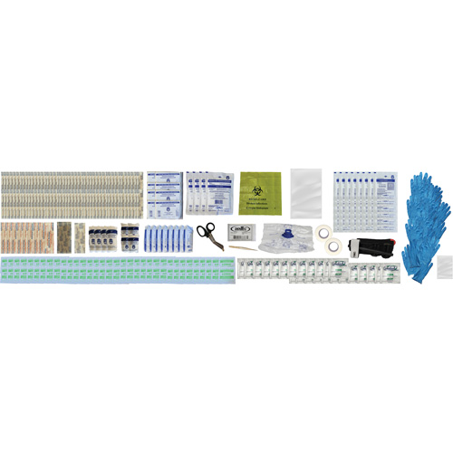 Trousse de premiers soins Shield, R&eacute;pond ou surpasse la norme CSA Z1220-24 type 2 environnements &agrave; faible risque, Grand (51-100 travailleurs) Fastek