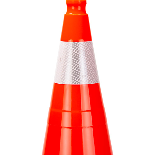Premium Traffic Cone, 28", Orange, 4" Reflective Collar(s) Fastek