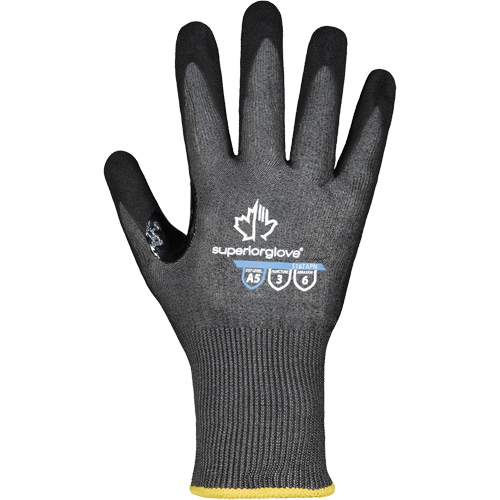 Gants r&eacute;sistant &agrave; la coupe S18TAPN, Taille 5, Calibre 18, Rev&ecirc;tement Nitrile, Enveloppe en TenActiv, ASTM ANSI niveau A5 Fastek