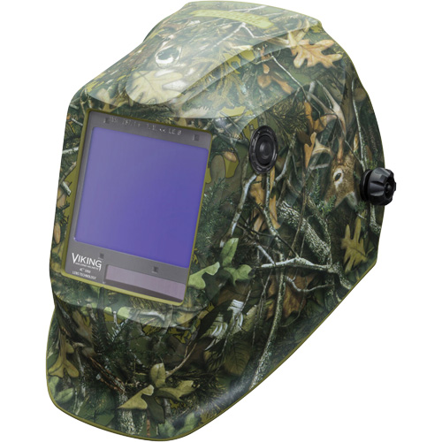 Masque de soudage VIKING 3350 White Tail Camo, 3,74" lo x 3,34" la Champ de vision, Teinte 5 - 13 Fastek