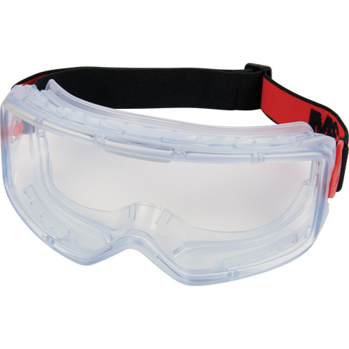 GoggleGear 3000 Series Protective Goggles, Clear Lens, Anti-Fog/Anti-Scratch, Indirect Vent Fastek