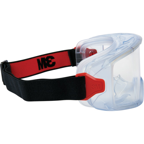 GoggleGear 3000 Series Protective Goggles, Clear Lens, Anti-Fog/Anti-Scratch, Indirect Vent Fastek