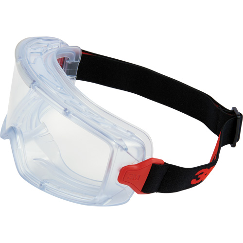 GoggleGear 3000 Series Protective Goggles, Clear Lens, Anti-Fog/Anti-Scratch, Indirect Vent Fastek