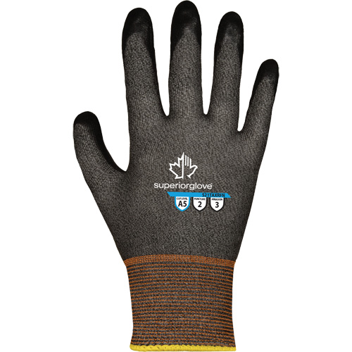 S21TAXRFN Ultra-Thin Cut-Resistant Gloves, Size 5, 21 Gauge, Foam Nitrile Coated, TenActiv Shell, ASTM ANSI Level A5 Fastek