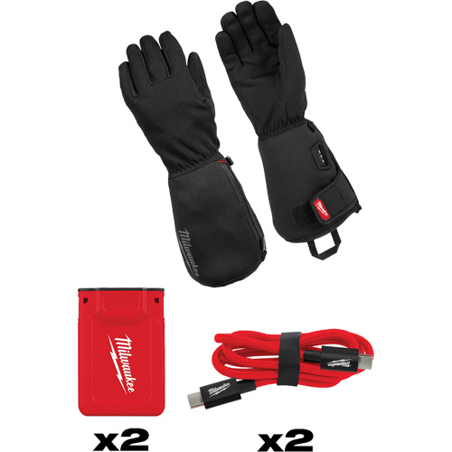 Heated Winter Glove Liners with Batteries Fastek