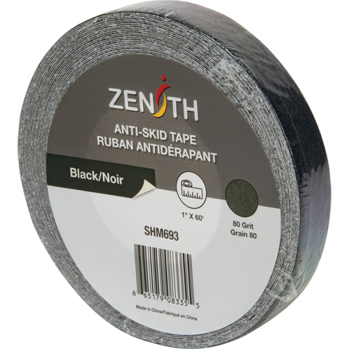Anti-Skid Tape, 1" x 60', Black Fastek