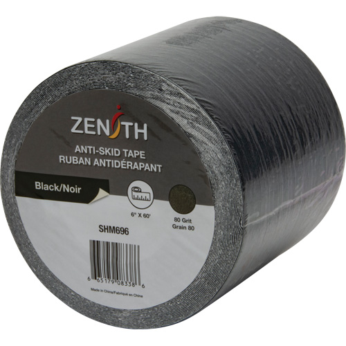 Anti-Skid Tape, 6" x 60', Black Fastek
