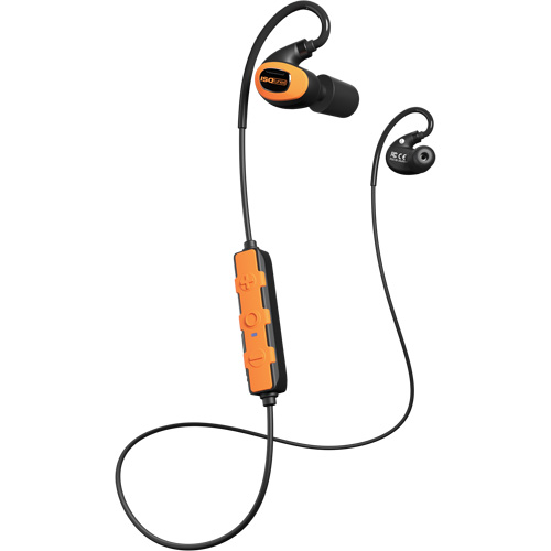 &eacute;couteurs Bluetooth 3.0 Pro orange s&eacute;curit&eacute; Fastek