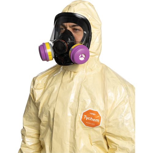 Combinaison 6000 SFR Tychem, Taille Petit, Khaki Fastek