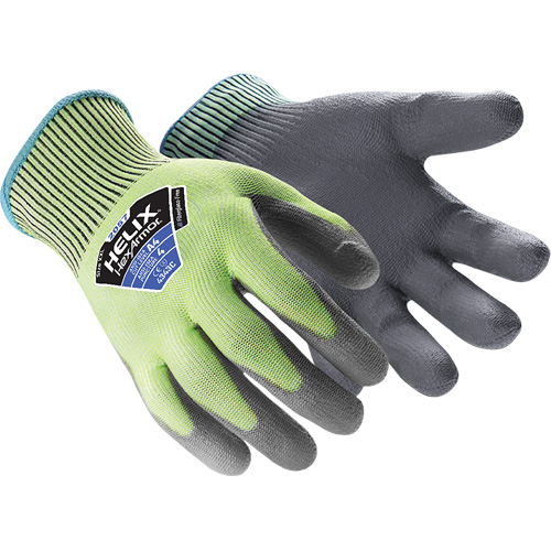 Gants r&eacute;sistant &agrave; la coupe & l'abrasion Helix 2057, Taille 6/T-petit, Calibre 13, Rev&ecirc;tement Polyur&eacute;thane, Enveloppe en PEHP, ASTM ANSI niveau A4/EN 388 niveau C Fastek