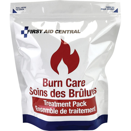 41-Piece Burn Care Refill Pack for Emergency Response First Aid Kit Fastek