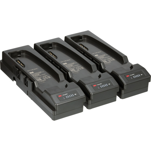 Emballage de chargeur de pile &agrave; trois postes Versaflo  pour TR-600 & TR-800 Fastek