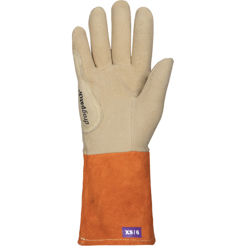 Gants de soudage TIG Endura 370DTIGL, Cuir fleur de daim, Taille T-petit Fastek