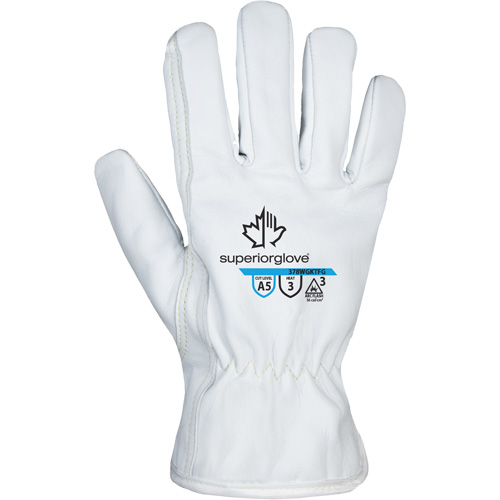 Endura&reg; 378WGKTFG Arc Flash-Rated Gloves, Grain Goatskin, Size X-Small Fastek