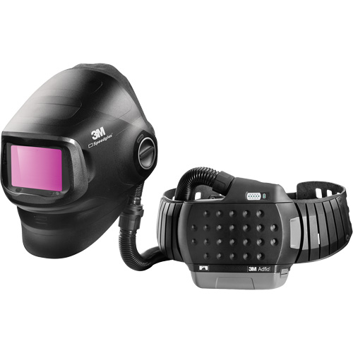 Masque de soudage &agrave; usage intensif Speedglas G5-01 avec syst&egrave;me de respirateur d'&eacute;puration d'air propuls&eacute; Adflo, Masque de soudage, Pile Lithium-ion Fastek