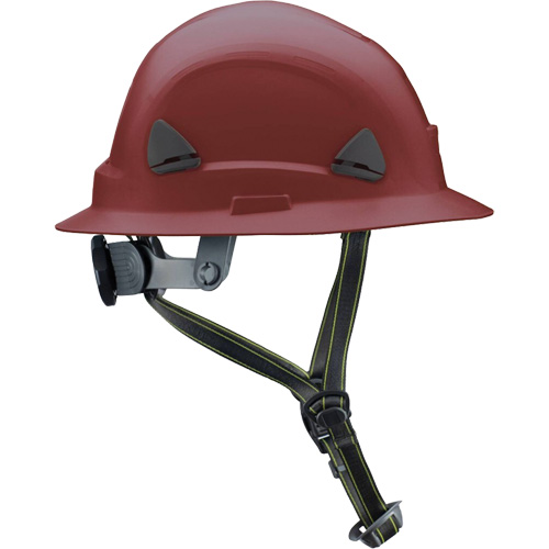 Casque Fibre Metal de style escalade avec bordure compl&egrave;te, R&eacute;pond aux normes CSA type 2, Suspension Rochet, Non ventil&eacute; Fastek