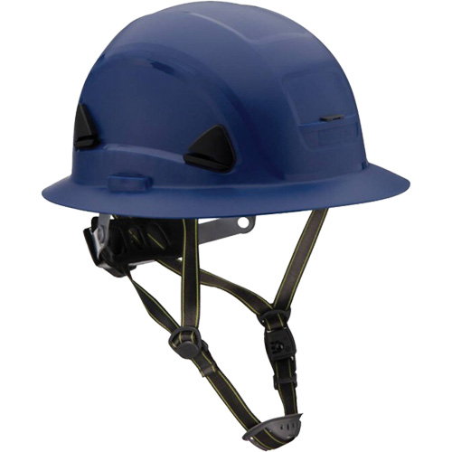 Casque Fibre Metal de style escalade avec bordure compl&egrave;te, R&eacute;pond aux normes CSA type 2, Suspension Rochet, Non ventil&eacute; Fastek