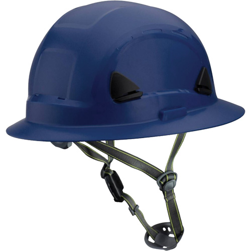 Casque Fibre Metal de style escalade avec bordure compl&egrave;te, R&eacute;pond aux normes CSA type 2, Suspension Rochet, Non ventil&eacute; Fastek