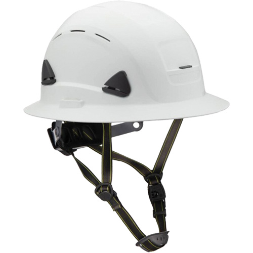 Casque Fibre Metal de style escalade avec bordure compl&egrave;te, R&eacute;pond aux normes CSA type 2, Suspension Rochet, Ventil&eacute; Fastek