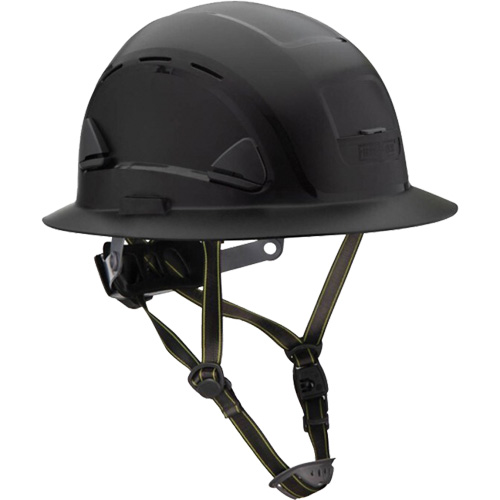 Casque Fibre Metal de style escalade avec bordure compl&egrave;te, R&eacute;pond aux normes CSA type 2, Suspension Rochet, Ventil&eacute; Fastek