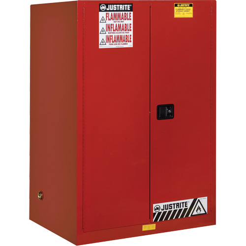 Armoire pour produits inflammables Sure-Grip EX, 90 gal., 2 Porte(s), 43" La x 65" h x 34" p Fastek