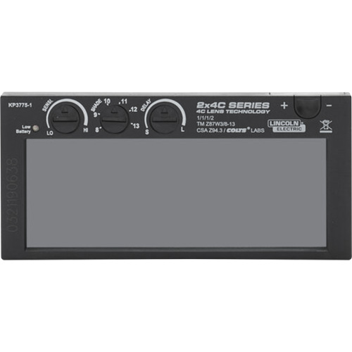 VIKING 2x4C&reg; Series Auto Darkening Lens with Variable Shade Fastek