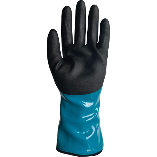 Food, Chemical, Cold & Cut Protection Gloves, Size 7, 12" L, PVC, Nylon Inner Lining Fastek
