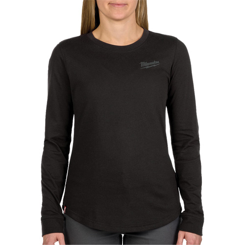 FREEFLEX Long-Sleeve Hybrid T-Shirt, Women's, X-Small, Black Fastek