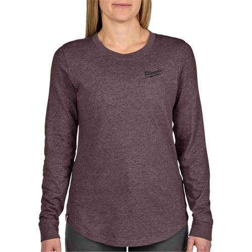 FREEFLEX Long-Sleeve Hybrid T-Shirt, Women's, X-Small, Purple Fastek