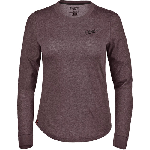 FREEFLEX Long-Sleeve Hybrid T-Shirt, Women's, X-Small, Purple Fastek