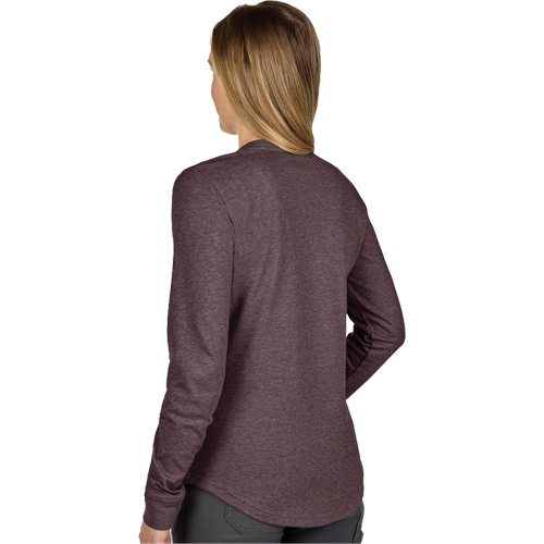 FREEFLEX Long-Sleeve Hybrid T-Shirt, Women's, X-Small, Purple Fastek