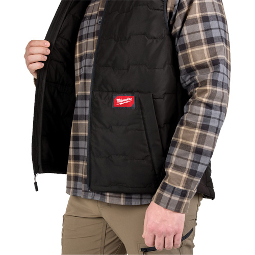 FREEFLEX Lightweight Insulated Vest, Men's, Small, Black Fastek
