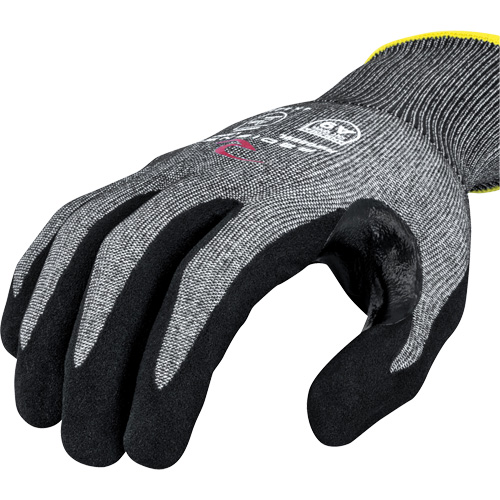 RWG589 Cut Protection Coated Gloves, Size Large, 18 Gauge, Foam Nitrile Coated, HPPE Shell, ASTM ANSI Level A9/EN 388 Level F Fastek