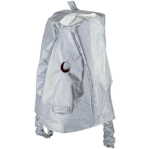 Cagoule r&eacute;fl&eacute;chissant la chaleur avec fen&ecirc;tre transparente dor&eacute;e Fastek