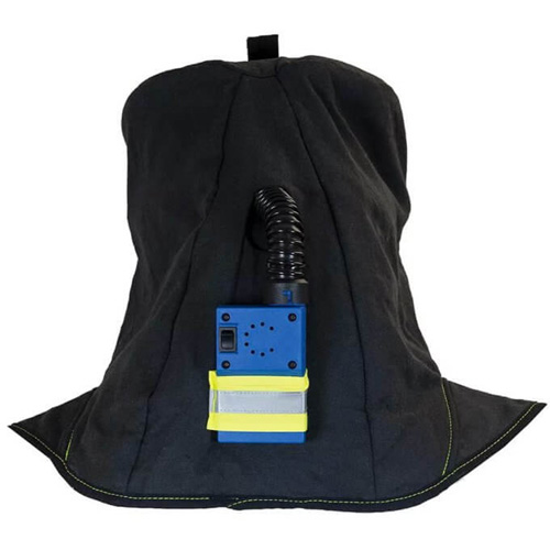 Cagoule de protection contre l'arc &eacute;lectrique TCG, Noir, 40 cal/cm², ANSI Z87.1/ASTM F1506/ASTM F1959/ASTM F2178/R&eacute;pond ou surpasse la norme CSA Z462/NFPA 70E, 4 Arc &eacute;lectrique EPI cat&eacute;gorie niveau Fastek