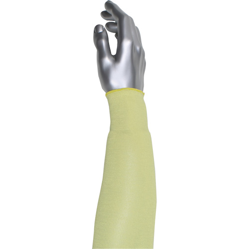 Kut Gard&reg; 2-Ply Cut-Resistant Sleeve, Aramid/ATA&reg;, 10", ASTM ANSI Level A6, Yellow Fastek