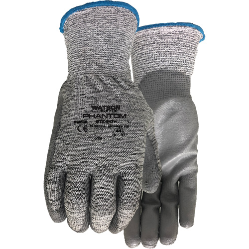 Gants 369 Stealth Phantom, Taille T-petit, Calibre 13, Rev&ecirc;tement Polyur&eacute;thane, Enveloppe en Fibre de verre/PEHP/Acier inoxydable, ASTM ANSI niveau A4/EN 388 niveau D Fastek