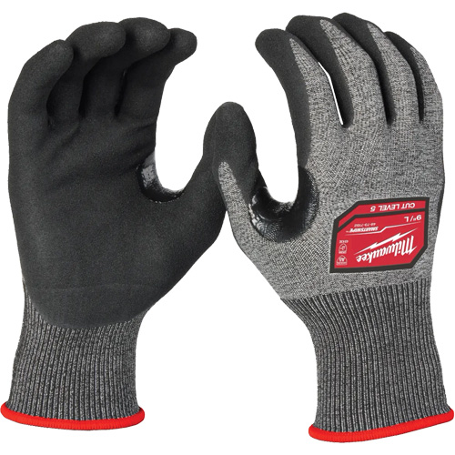 Gants de haute dext&eacute;rit&eacute;, Taille Petit, Calibre 18, Rev&ecirc;tement Nitrile, Enveloppe en Poly&eacute;thyl&egrave;ne, ANSI/ISEA 105 niveau 5 Fastek