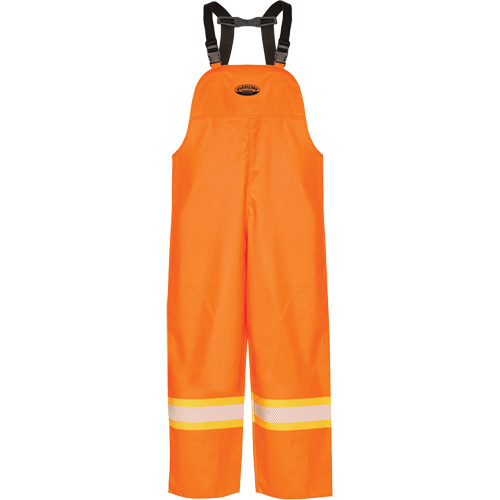 R805 Hurricane Bib Pants, Small, High Visibility Orange Fastek