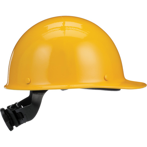 Skullgard&reg; Full Brim Hard Hat, Ratchet Suspension, Yellow Fastek