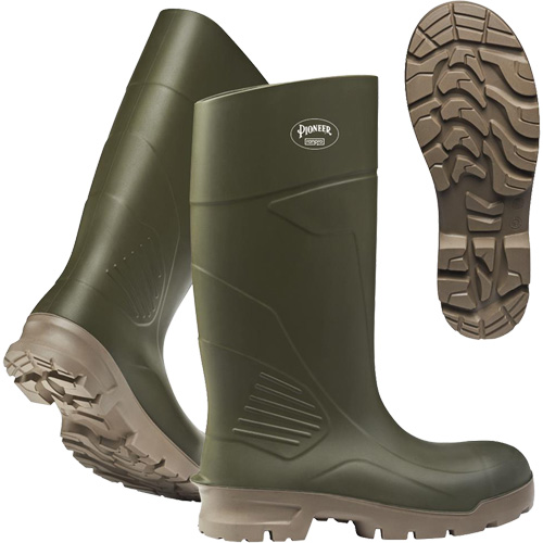 Ranpro Soft-Toe Boots, Polyurethane, Size 4 Fastek