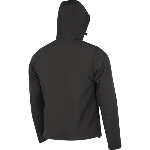 Heated Soft-Shell Jacket, Men's, Small, Black Fastek