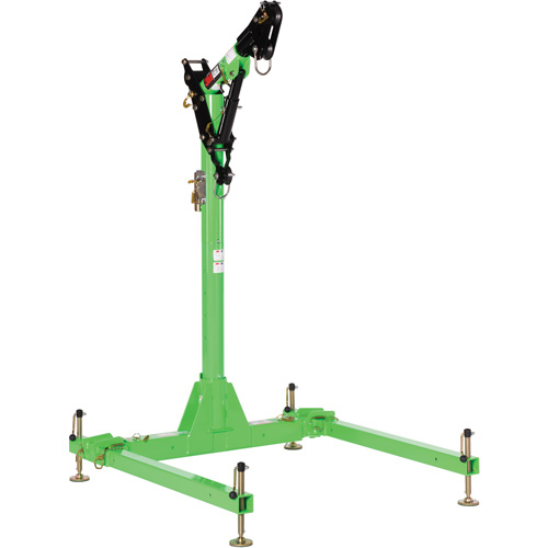 DBI-SALA&reg; Confined Space Davit Winch Mounting Bracket, Zinc Plated Fastek