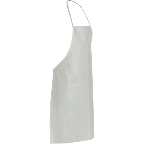 Bib Apron, ProShield&reg; 50, White, 28" W x 36" L Fastek
