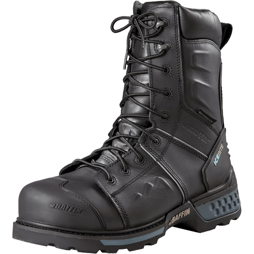 Bottes de s&eacute;curit&eacute; Ice Monster pour hommes, Cuir, Semelle R&eacute;sistant aux perforations, Pointure 8 Fastek